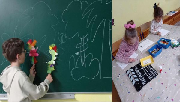 Marcowe działania Twórczych Dzieciaków-grupa II.